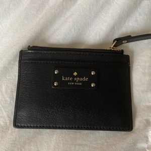 Kate Spade card holder/wallet in black